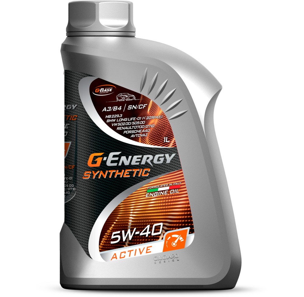 Масло моторное G-Energy Synthetic Active 5W-40 1 л канистра
