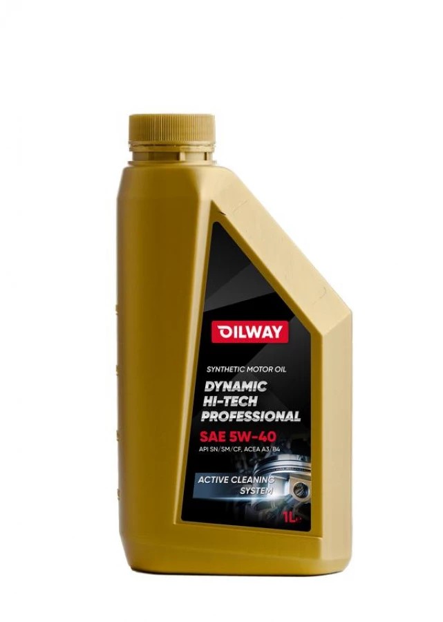 Масло моторное Oilway Dynamic Hi-Tech Professional 5W-40 1 л канистра Масло моторное Oilway Dynamic Hi-Tech Professional 5W-40 1 л канистра