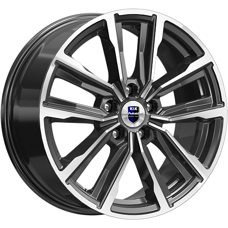K&K Лацио 7,5x17 5*114,3 Et:35 Dia:60,1 алмаз чёрный K&K Лацио 7,5x17 5*114,3 Et:35 Dia:60,1 алмаз чёрный