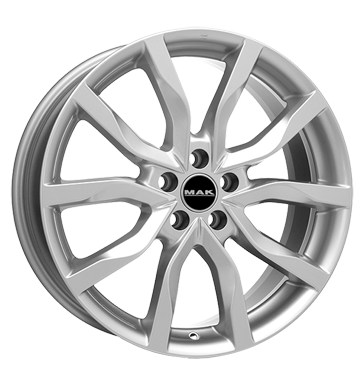 MAK KOLN 9,5x21 5*112 Et:31 Dia:66,6 Silver MAK KOLN 9,5x21 5*112 Et:31 Dia:66,6 Silver