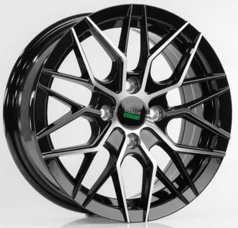 Megami MGM-27 6x14 4*98 Et:35 Dia:58,6 bkf Megami MGM-27 6x14 4*98 Et:35 Dia:58,6 bkf