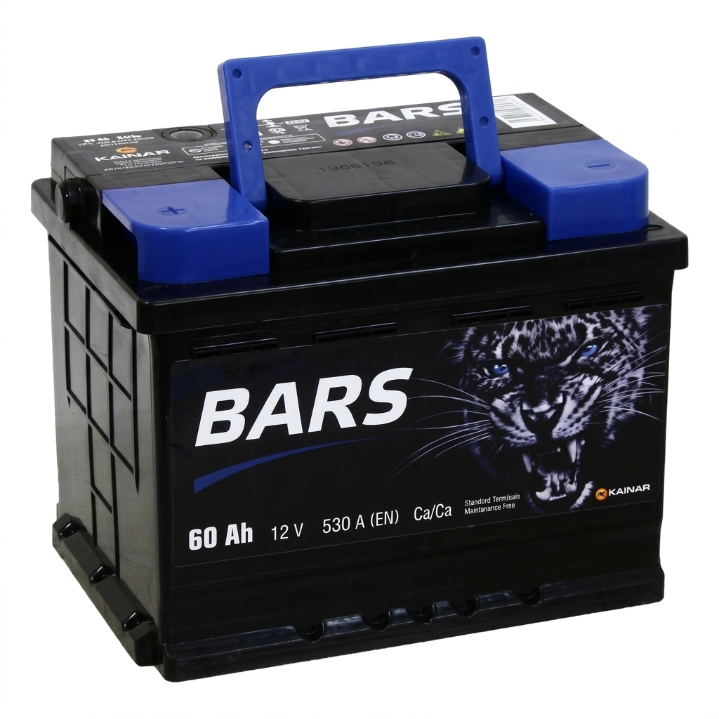 АКБ BARS 60 Ач 6СТ-60.1 VL АКБ BARS 60 Ач 6СТ-60.1 VL
