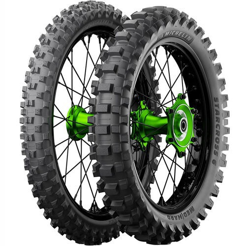 Michelin STARCROSS 6 HARD 110/90-19 62M TT Задняя NHS