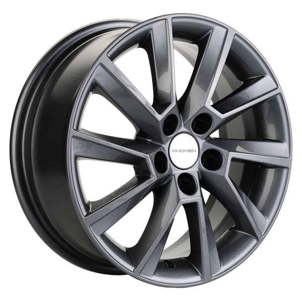 Khomen 1507 6x15 5*100 Et:38 Dia:57,1 Gray Khomen 1507 6x15 5*100 Et:38 Dia:57,1 Gray
