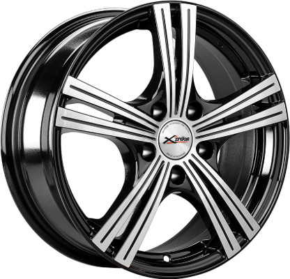 X'trike X-112 6,5x16 5*105 Et:39 Dia:56,6 BK/FP X'trike X-112 6,5x16 5*105 Et:39 Dia:56,6 BK/FP