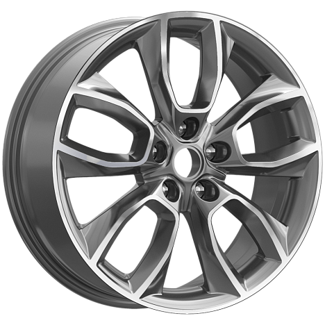 Premium Series КР001 7x18 5*114,3 Et:45 Dia:66,1 Diamond gloss graphite Premium Series КР001 7x18 5*114,3 Et:45 Dia:66,1 Diamond gloss graphite