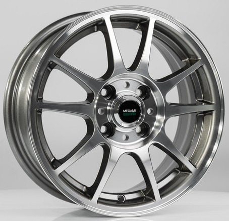 Megami MGM-5 6x15 4*98 Et:35 Dia:58,6 GMF Megami MGM-5 6x15 4*98 Et:35 Dia:58,6 GMF