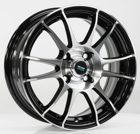 Megami MGM-3 6x14 4*98 Et:35 Dia:58,6 BKF Megami MGM-3 6x14 4*98 Et:35 Dia:58,6 BKF