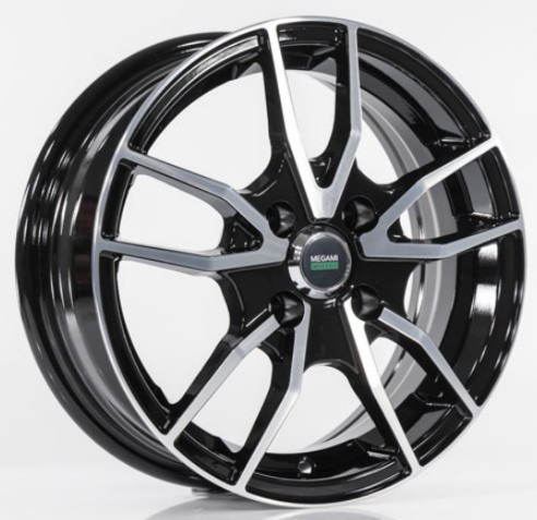 Megami MGM-20FF 6,5x16 5*110 Et:46 Dia:63,3 bkf Megami MGM-20FF 6,5x16 5*110 Et:46 Dia:63,3 bkf