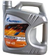 ПРОМО Масло моторное 5w40 Gazpromneft Premium L 4л +1л