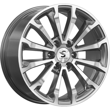 Premium Series КР006 8,5x20 6*139,7 Et:25 Dia:106,1 Diamond gloss graphite Premium Series КР006 8,5x20 6*139,7 Et:25 Dia:106,1 Diamond gloss graphite