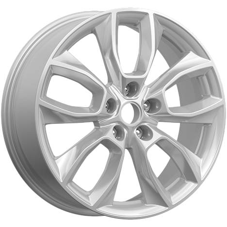 Premium Series КР001 7x18 5*112 Et:45 Dia:57,1 Elite silver Premium Series КР001 7x18 5*112 Et:45 Dia:57,1 Elite silver