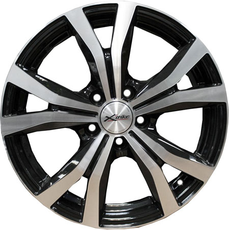 X'trike X-119 6,5x16 5*105 Et:38 Dia:56,6 BK/FP X'trike X-119 6,5x16 5*105 Et:38 Dia:56,6 BK/FP
