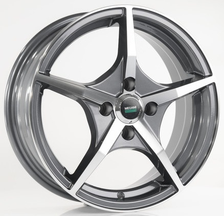 Megami MGM-19 6x15 4*100 Et:50 Dia:60,1 gmf Megami MGM-19 6x15 4*100 Et:50 Dia:60,1 gmf