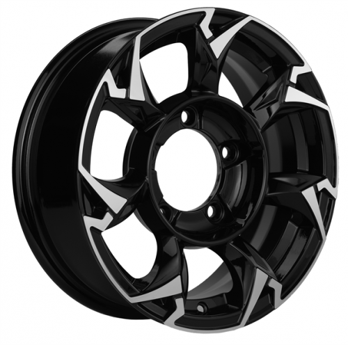 Khomen 1505 5,5x15 5*139,7 Et:5 Dia:108,1 Black-FP