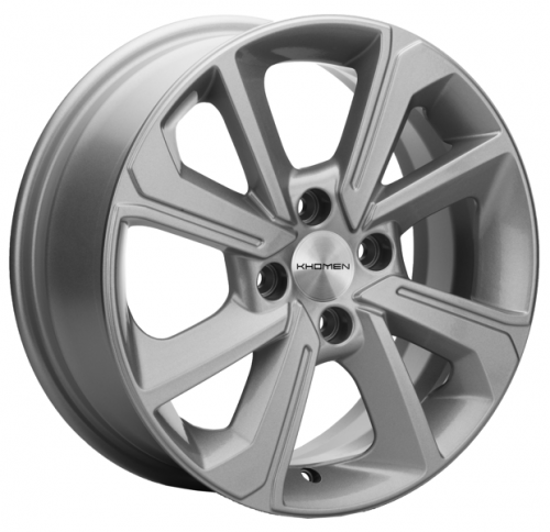 Khomen 1501 6x15 4*100 Et:40 Dia:60,1 F-SILVER Khomen 1501 6x15 4*100 Et:40 Dia:60,1 F-SILVER