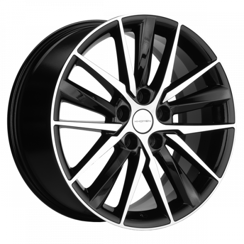 Khomen 1807 8x18 5*108 Et:46 Dia:63,3 Black-FP Khomen 1807 8x18 5*108 Et:46 Dia:63,3 Black-FP