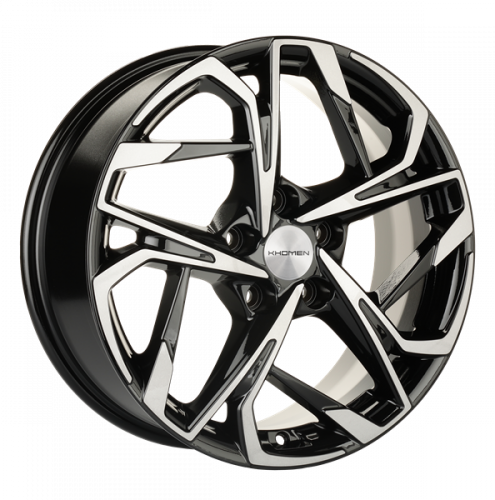 Khomen 1716 7x17 5*114,3 Et:49 Dia:67,1 Black-FP Khomen 1716 7x17 5*114,3 Et:49 Dia:67,1 Black-FP