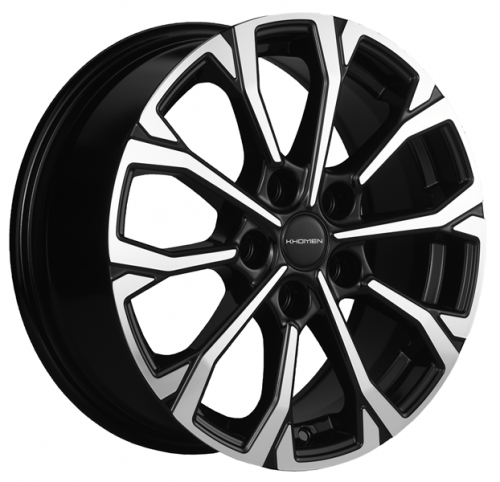 Khomen 1605 6,5x16 5*112 Et:40 Dia:66,6 Black-FP Khomen 1605 6,5x16 5*112 Et:40 Dia:66,6 Black-FP