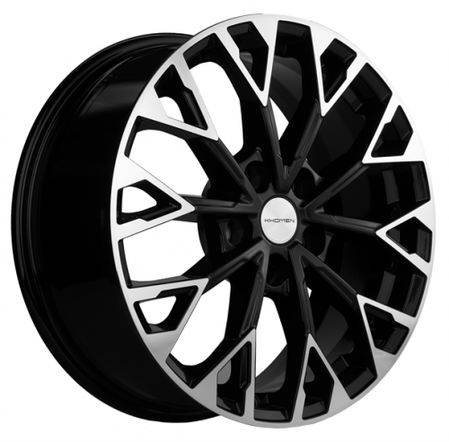 Khomen KHW1718 7x17 5*110 Et:45 Dia:67,1 Black-FP Khomen KHW1718 7x17 5*110 Et:45 Dia:67,1 Black-FP