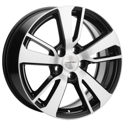 Khomen 1704 7x17 5*114,3 Et:48,5 Dia:67,1 Black-FP Khomen 1704 7x17 5*114,3 Et:48,5 Dia:67,1 Black-FP