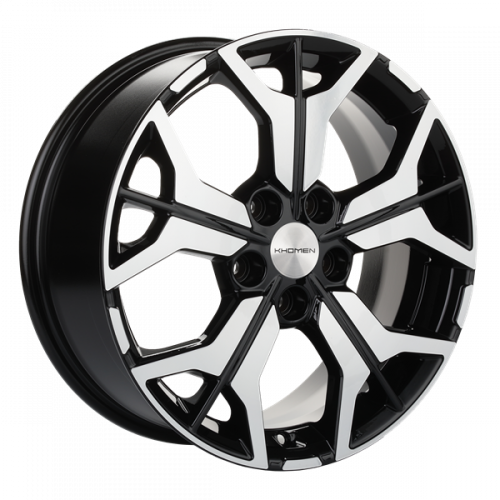 Khomen 1715 7x17 5*114,3 Et:48 Dia:67,1 Black-FP Khomen 1715 7x17 5*114,3 Et:48 Dia:67,1 Black-FP