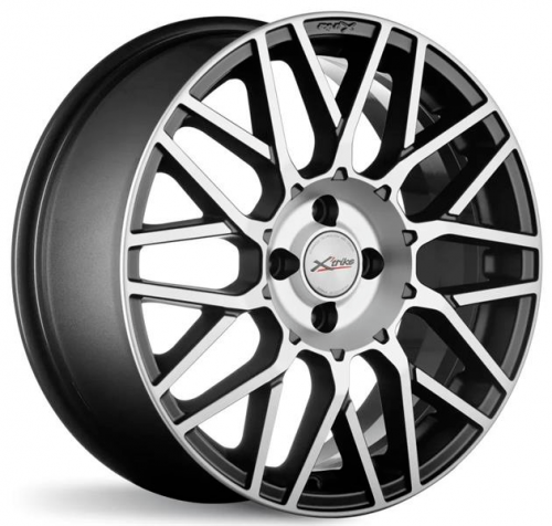 X'trike X-131 7x17 4*100 Et:37 Dia:60,1 BKM/FP X'trike X-131 7x17 4*100 Et:37 Dia:60,1 BKM/FP