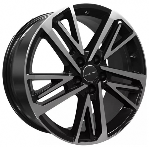 Khomen KHW1815 8x18 5*108 Et:41 Dia:65,1 Black-FP Khomen KHW1815 8x18 5*108 Et:41 Dia:65,1 Black-FP