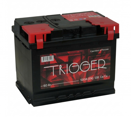 АКБ Trigger 60 Ач о/п 6СТ-60.0 VL АКБ Trigger 60 Ач о/п 6СТ-60.0 VL