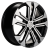 Khomen 1803 7x18 5*114,3 Et:50 Dia:67,1 Black-FP Khomen 1803 7x18 5*114,3 Et:50 Dia:67,1 Black-FP