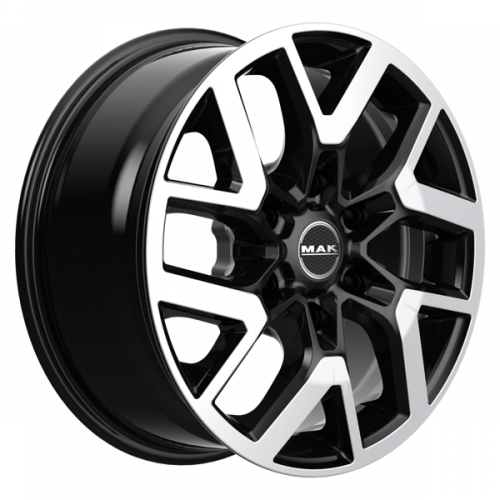 MAK Gravel 6,5x16 6*120 Et:50 Dia:74,5 Black Mirror MAK Gravel 6,5x16 6*120 Et:50 Dia:74,5 Black Mirror