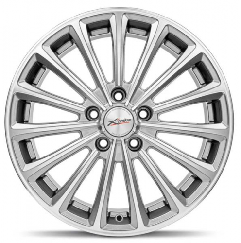X'trike X-136 7x17 5*108 Et:33 Dia:60,1 HSB/FP X'trike X-136 7x17 5*108 Et:33 Dia:60,1 HSB/FP