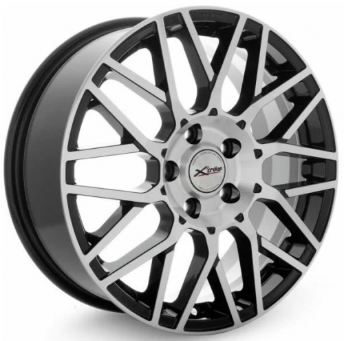 X'trike X-131 7x17 4*100 Et:41 Dia:60,1 BK/FP X'trike X-131 7x17 4*100 Et:41 Dia:60,1 BK/FP