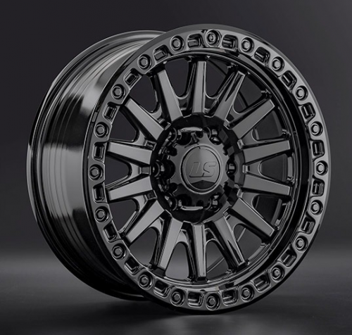 LS wheels FlowForming RC90 9x18 6*139,7 Et:15 Dia:106,1 bk LS wheels FlowForming RC90 9x18 6*139,7 Et:15 Dia:106,1 bk
