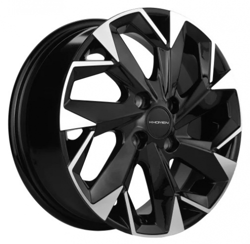 Khomen 1402 5,5x14 4*100 Et:43 Dia:67,1 Black-FP