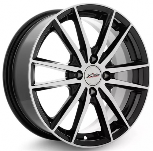 X'trike X-129 6,5x16 4*100 Et:45 Dia:67,1 BK/FP X'trike X-129 6,5x16 4*100 Et:45 Dia:67,1 BK/FP