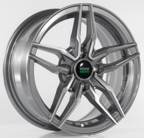 Megami MGM-30 6x14 5*100 Et:35 Dia:57,1 gmf Megami MGM-30 6x14 5*100 Et:35 Dia:57,1 gmf