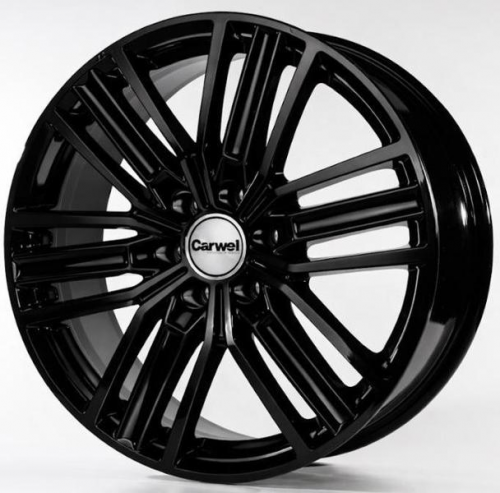 Carwel Джирим 7,5x18 6*114,3 Et:30 Dia:66,1 BK
