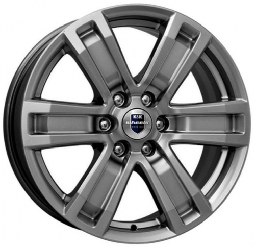 K&K R7-Рольф 7,5x17 6*139,7 Et:38 Dia:67,1 дарк платинум K&K R7-Рольф 7,5x17 6*139,7 Et:38 Dia:67,1 дарк платинум
