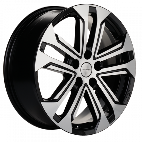 Khomen 1803 7x18 5*110 Et:50 Dia:63,3 Black-FP Khomen 1803 7x18 5*110 Et:50 Dia:63,3 Black-FP