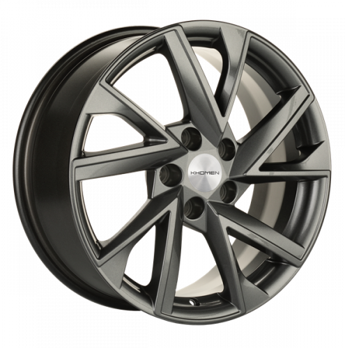 Khomen 1714 7x17 5*114,3 Et:45 Dia:60,1 Gray Khomen 1714 7x17 5*114,3 Et:45 Dia:60,1 Gray
