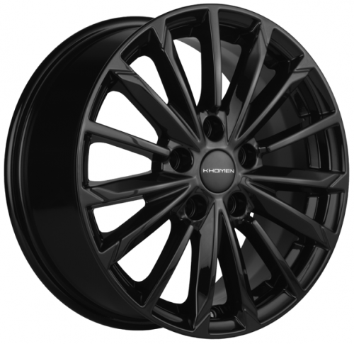 Khomen 1611 6,5x16 5*114,3 Et:46 Dia:67,1 Black Khomen 1611 6,5x16 5*114,3 Et:46 Dia:67,1 Black