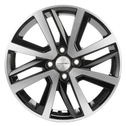 Khomen 1609 6x16 4*100 Et:41 Dia:60,1 BLACK-FP Khomen 1609 6x16 4*100 Et:41 Dia:60,1 BLACK-FP
